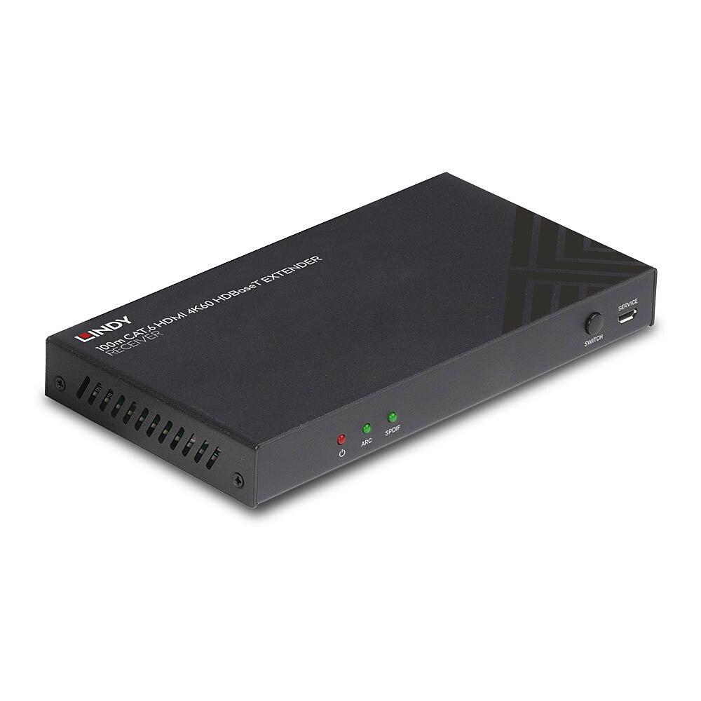 Extender HDBaseT Cat.6 HDMI 4K60, Audio, IR & RS-232 100m, Ricevitore
