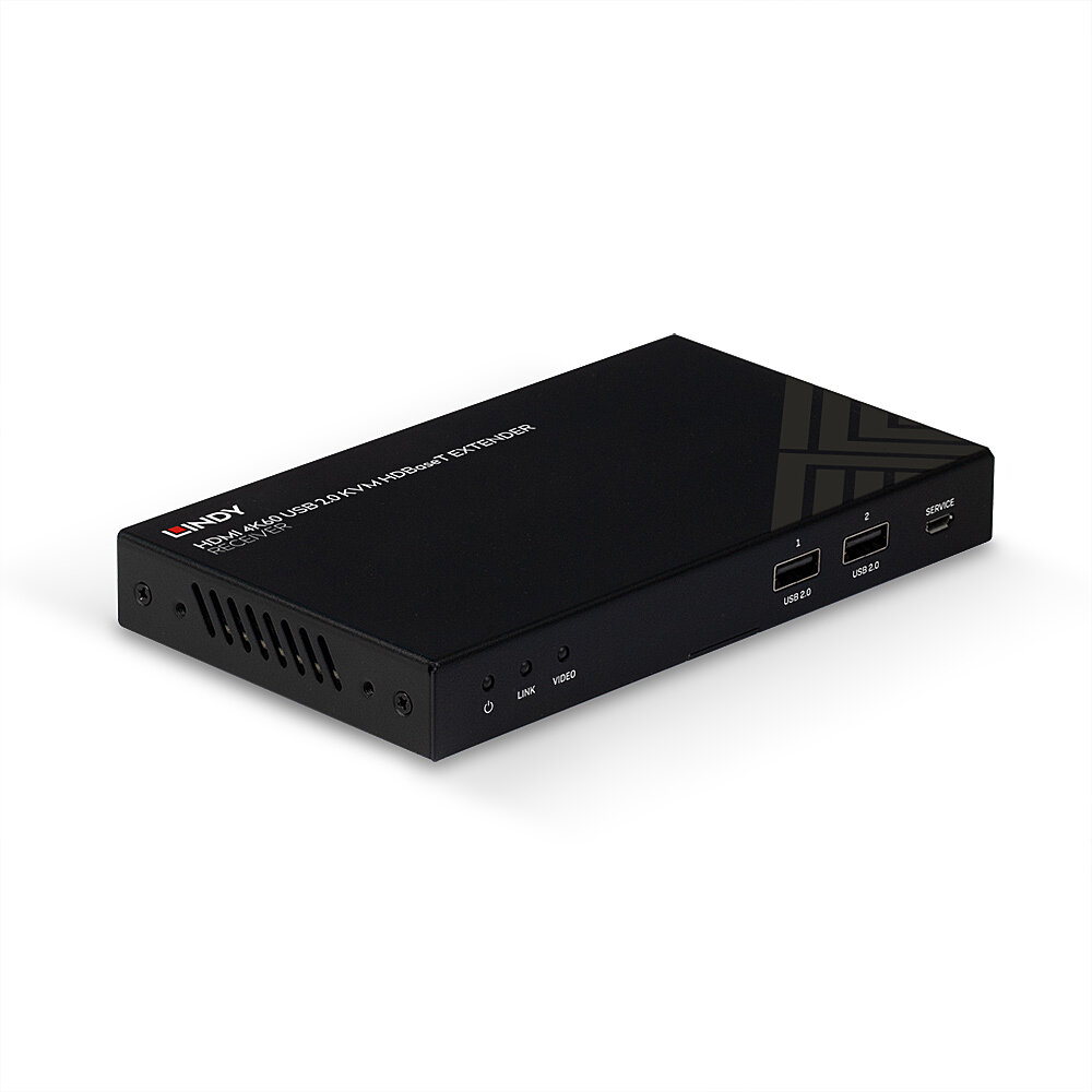 Extender HDBaseT Cat.6 KVM HDMI 4K60, IR, RS232 & Audio 150m, Ricevitore