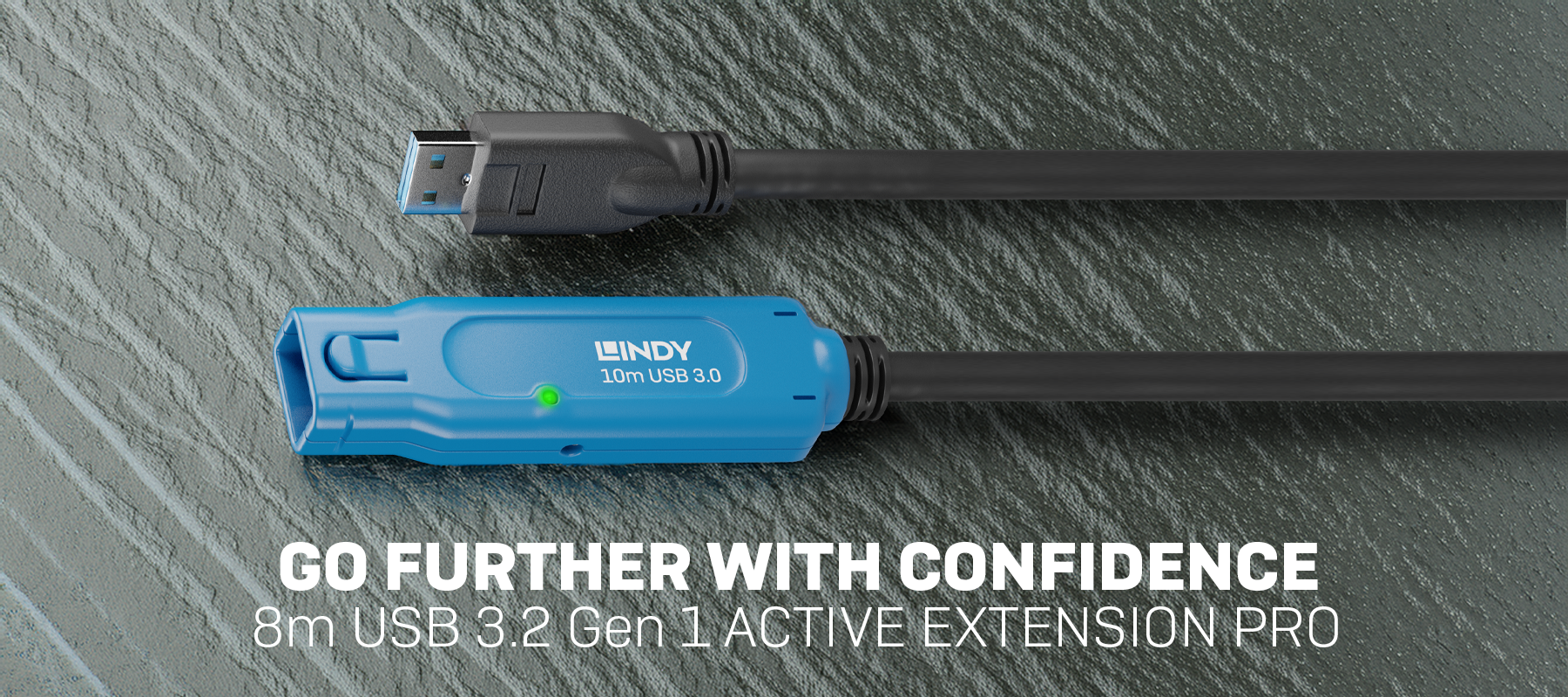 Lindy 8m USB 3.2 Gen 1 Active Extension Pro Cable