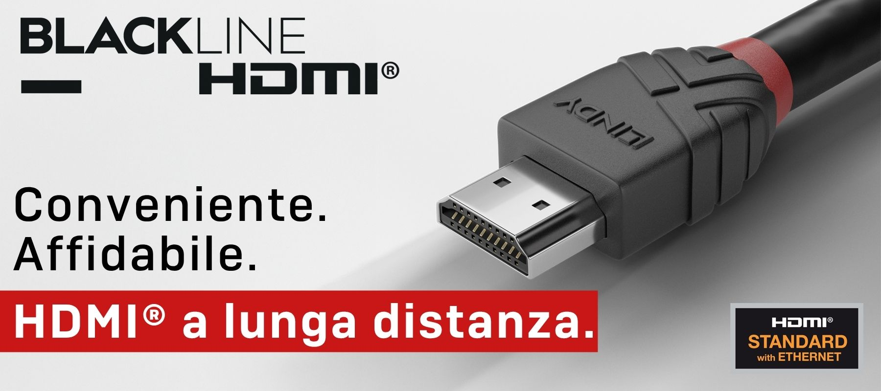 Lindy Black Line Standard HDMI Cable