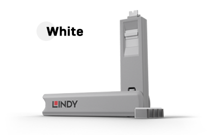 USB-C Port Blocker - White